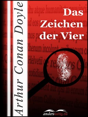 cover image of Das Zeichen der Vier